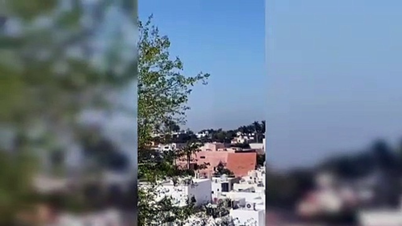 Avioneta ‘surca’ el cielo sobre La Lomita, en Culiacán