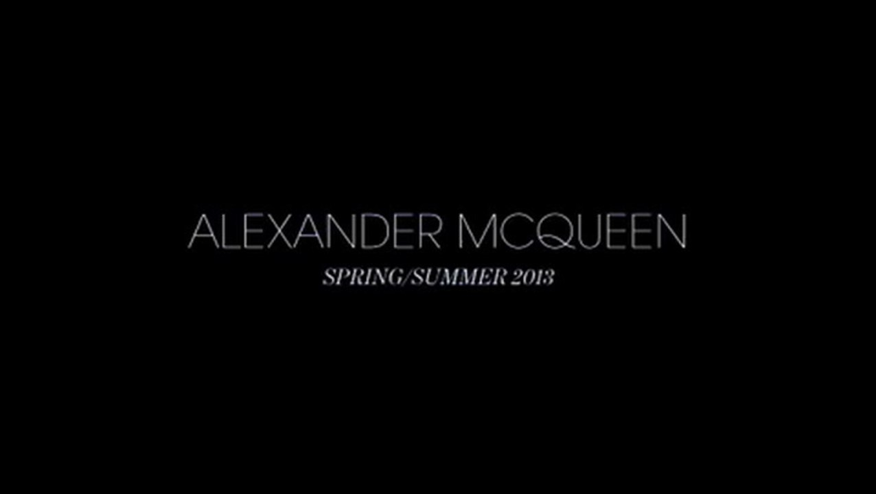 Alexander McQueen Spring 2013