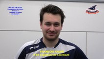 Hockey sur glace Interview de François Faure, # 81 Capitaine & Attaquant des Sangliers Arvernes - Clermont-Ferrand, 20/02/2021 (D1Poule Sud  – J4 Clermont-Ferrand VS Epinal)