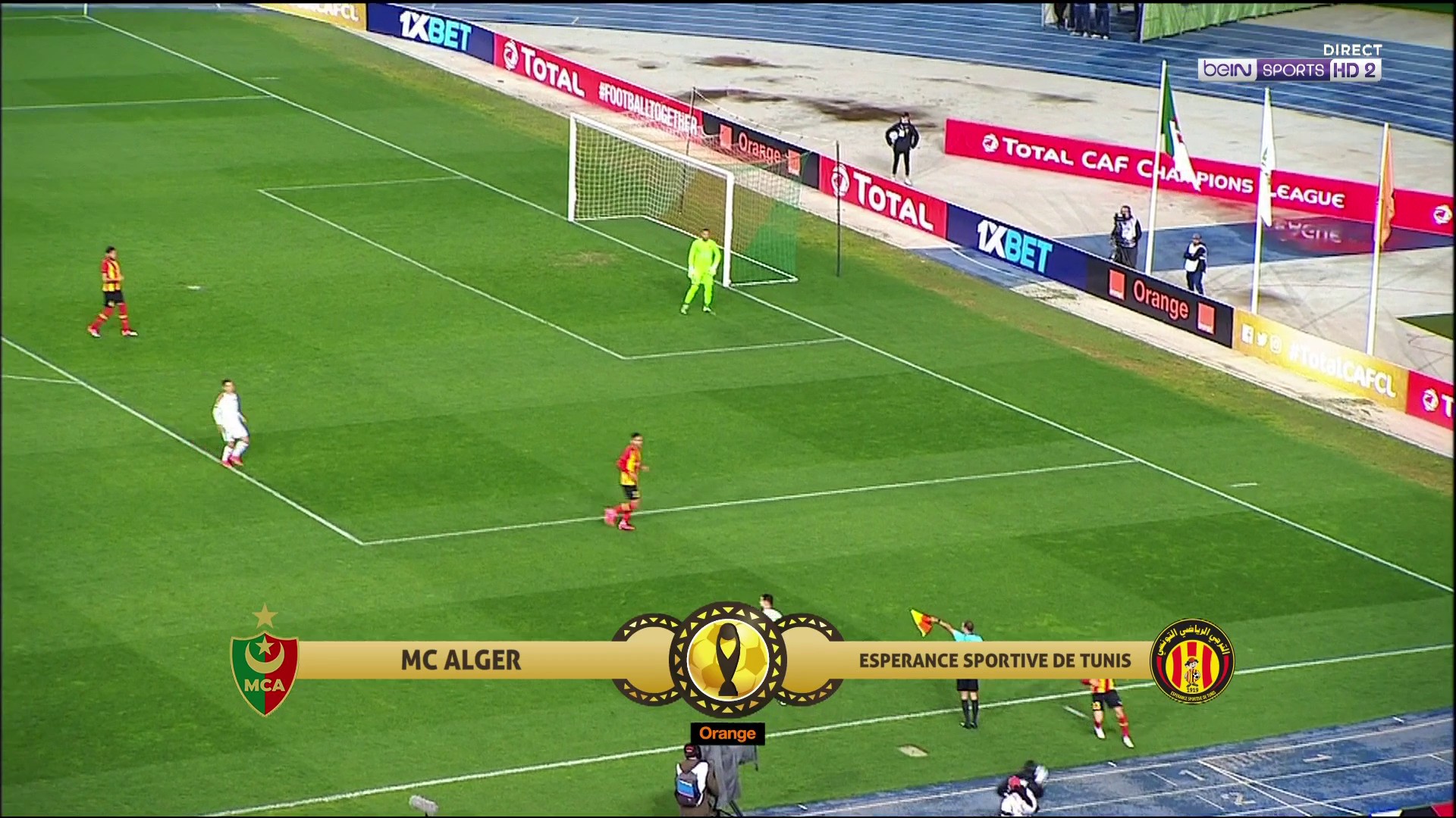 Bein Sport Match Aujourdhui En Direct LDC : Pas de vainqueur entre le MC Alger et l'Esperance de Tunis