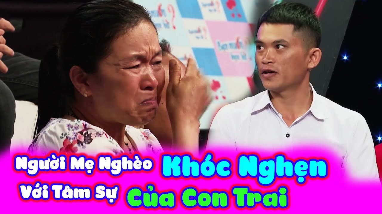 NGƯỜI MẸ NGHÈO RỚT NƯỚC MẮT VỚI CHIA SẺ CỦA CON TRAI MÌNH TRÊN KHIẾN CẢ TRƯỜNG QUAY XÚC ĐỘNG
