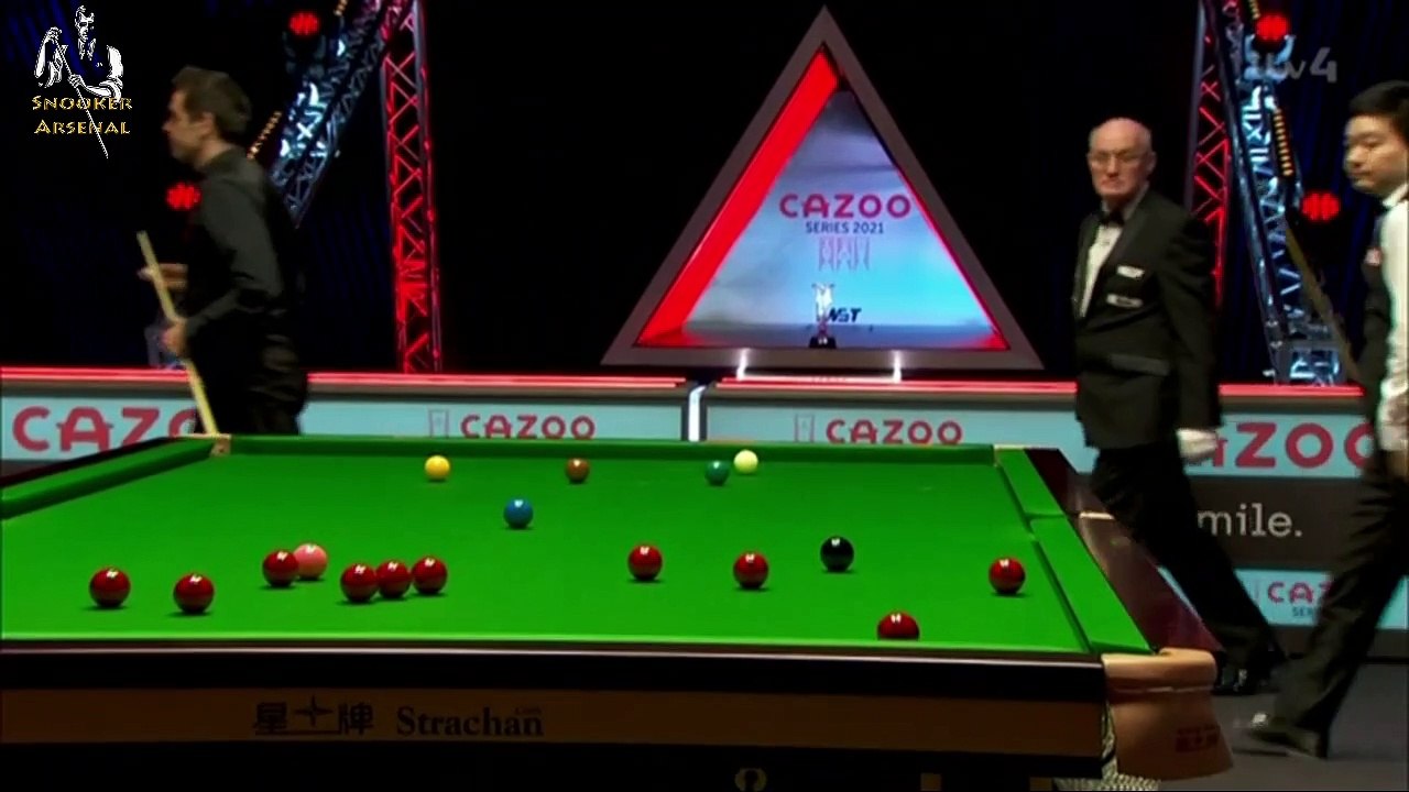 Ronnie O'Sullivan Vs Ding Junhui - Frame 5-6-7 - Players Championship 2021