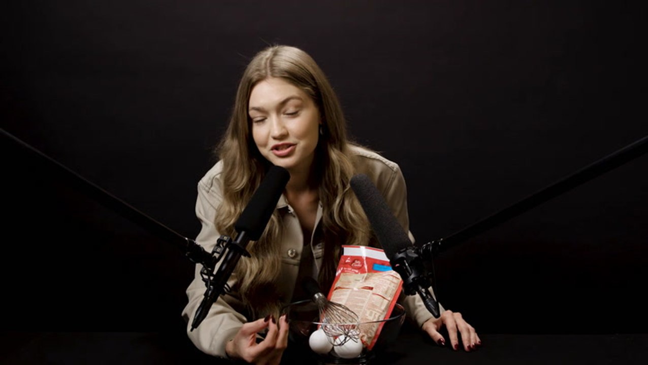 Gigi Hadid Explores ASMR