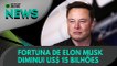 Ao Vivo | Fortuna de Elon Musk diminui US$ 15 bilhões | 23/02/2021 | #OlharDigital