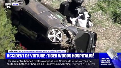 Tiger Woods blessé dans un grave accident de la route en Californie