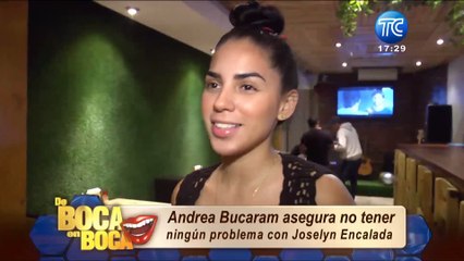 Andrea Bucaram responde tras reclamo de Joselyn Encalada