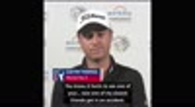 Justin Thomas 'sick to his stomach' over Tiger Woods crash