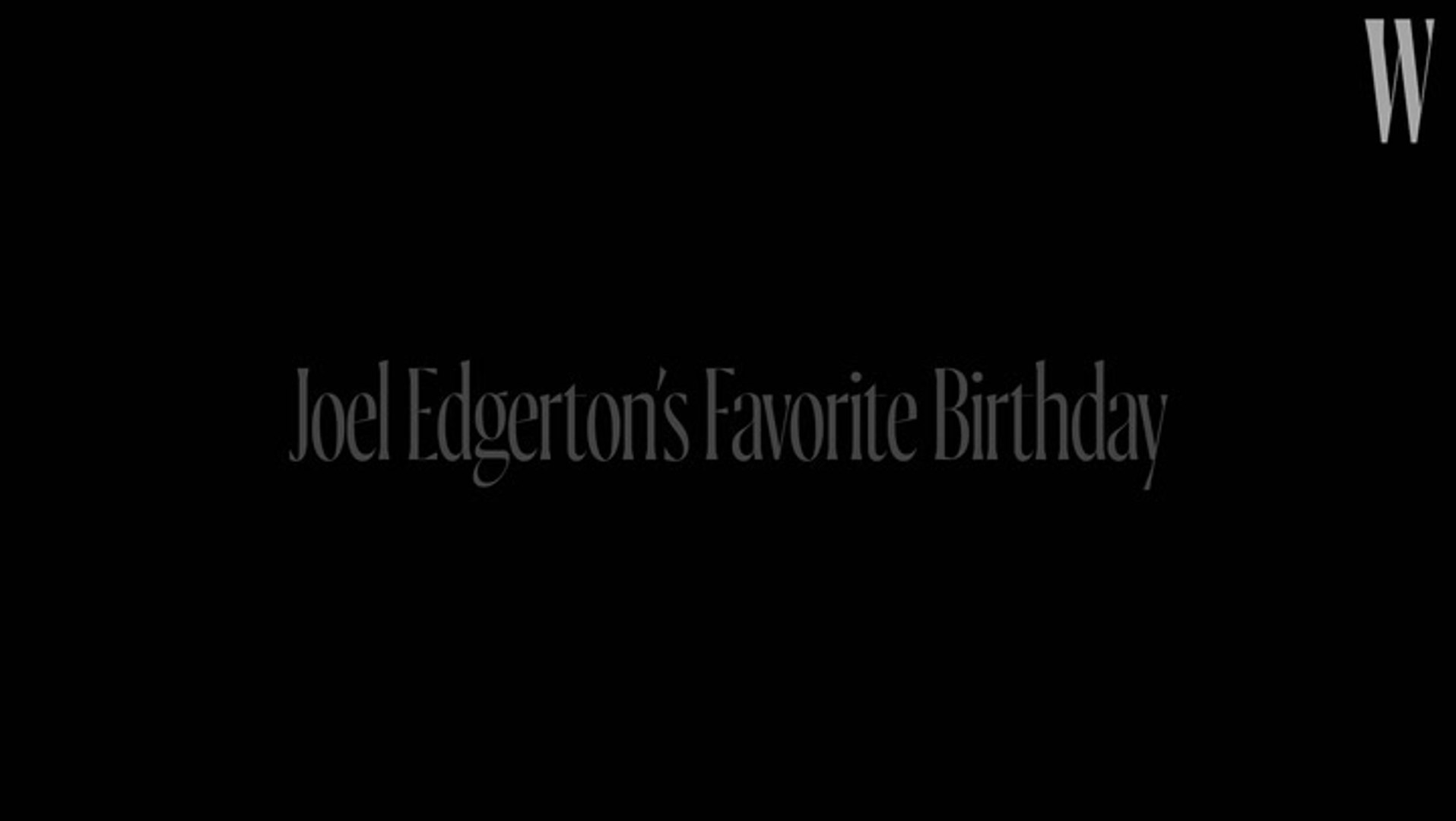 ⁣Joel Edgerton Hulked Out During His Least Favorite Birthday