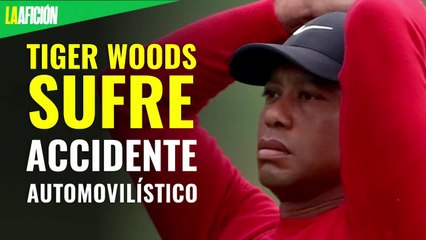 Tiger Woods se somete a cirugía tras fuerte choque automovilístico