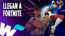 Chun Li y Ryu llegan a Fortnite