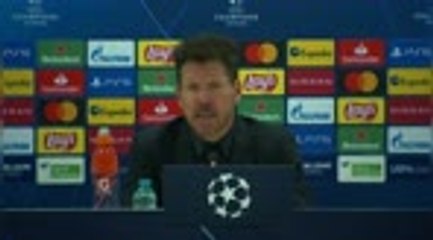8es - Simeone : "C'est difficile mais il reste 90 minutes à jouer"