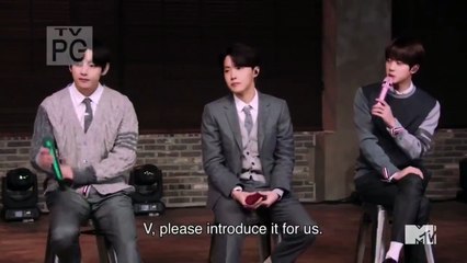BTS - BLUE N GREY MENT