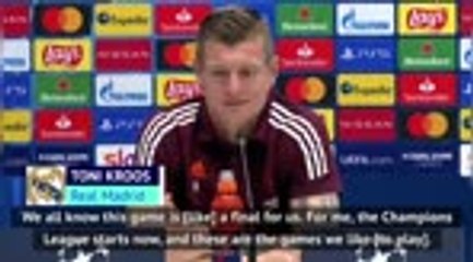 Kroos urges Madrid to treat Atalanta first leg as a final