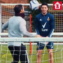 Wolverhampton compartió video de evolución de Raúl Jiménez en entrenamiento
