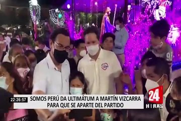 Somos Perú: un sector del partido solicita a Vizcarra retirarse del grupo y de elecciones