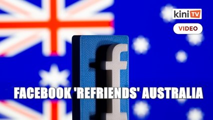 Facebook 'refriends' Australia after changes to media laws
