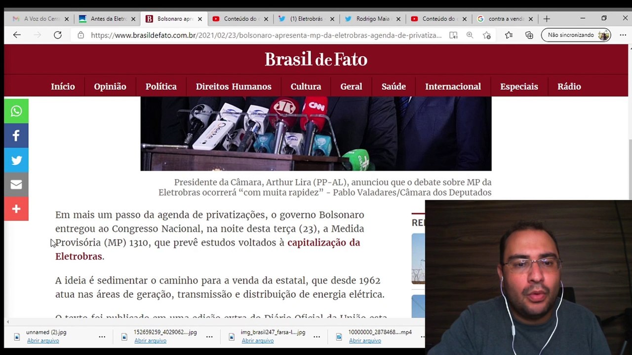 Bolsonaro quer vender a Eletrobrás