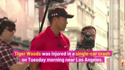 Tiger Woods In Surgery After Suffering Multiple Leg Injuries In Car Accident