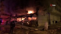 Kızılcahamam’da sabaha karşı bir markette yangın çıktı