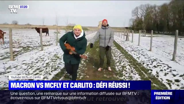 Qui sont McFly et Carlito, les youtubeurs qui ont réussi le défi lancé par Emmanuel Macron ?