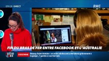 #Magnien, la chronique des réseaux sociaux : Fin du bras de fer entre Facebook et l'Australie - 24/02