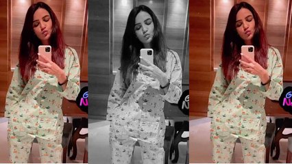 Jasmin Bhasin ने जम्मू में ऐसे बिताई रात, Aly की family संग किया Enjoy | FilmiBeat