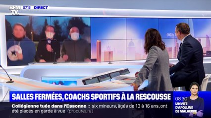 Salles fermées, coachs sportifs à la rescousse - 24/02