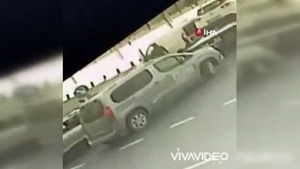 Trafikteki tartışmayı fırsat bilen hırsız, araçtan telefon çaldı