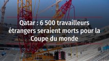 Qatar : 6 500 travailleurs étrangers seraient morts pour la Coupe du monde