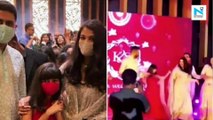 Watch, Aishwarya Rai dances to 'Desi girl' with Abhishek and Aaradhya at a wedding