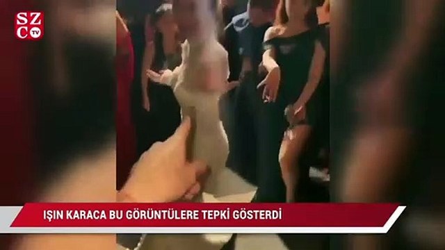 Işın Karaca, Burcu Kıratlı-Sinan Akçıl'ın düğün görüntülerine tepki gösterdi