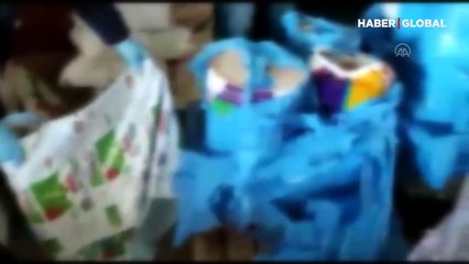 İstanbul Arnavutköy'de sahte şampuan imalathanesine baskın 