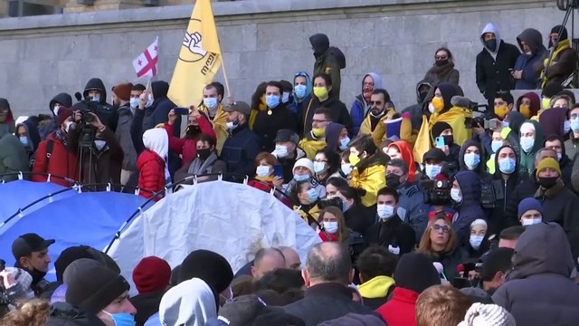 Proteste in Georgia dopo l'arresto del leader dell'opposizione Nika Melia