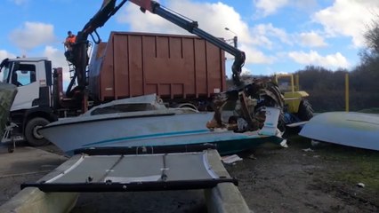 Fédération Française de Voile 2021 - 380 coques déjà recyclées via le partenariat FFVoile  APER !