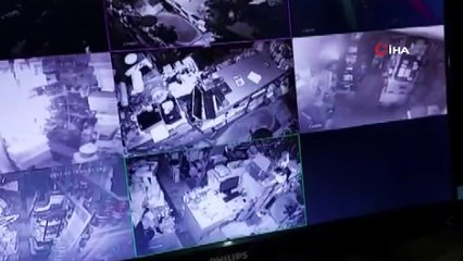 İstanbul’da yapı marketi soyan hırsız kamerada
