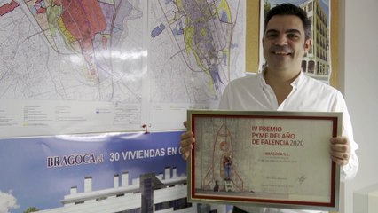 La constructora Bragoca recibe el Premio Pyme del Año de Palencia 2020