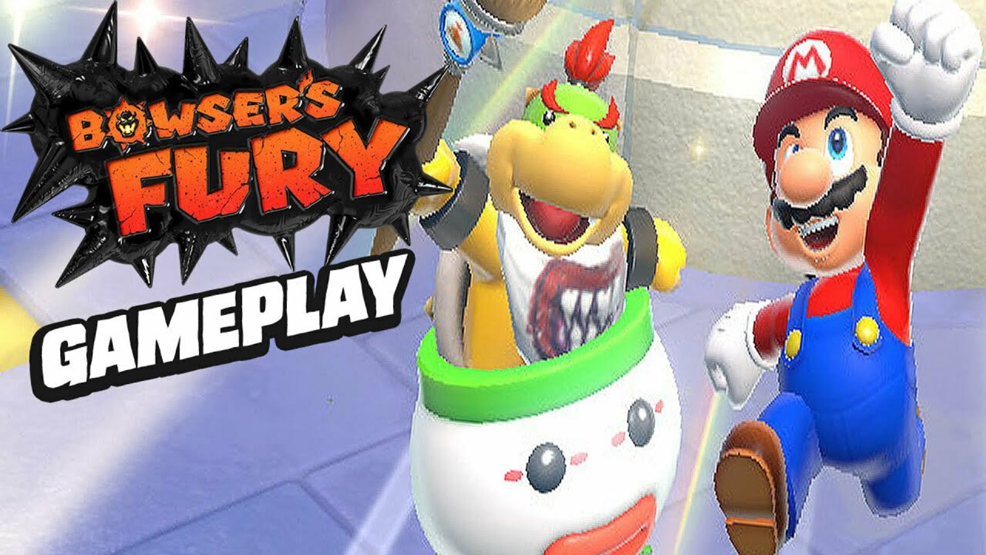 7 Minutes of Bowser's Fury Gameplay - Super Mario 3D World - video  Dailymotion