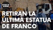 Retiran la última estatua de Franco que quedada en pie en España