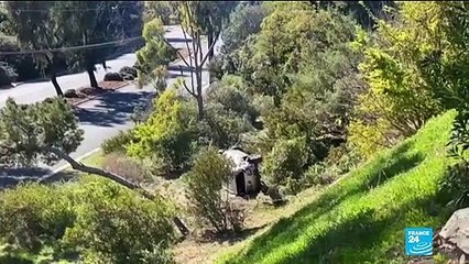 Tiger Woods seriously injured in crash on steep LA-area road