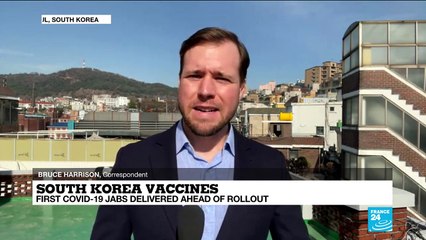 South Korea hails arrival of virus vaccines as first step in 'return to normal'