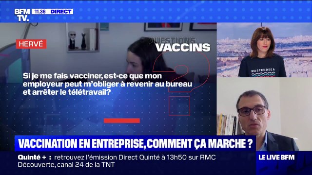 Comment va se dérouler la vaccination en entreprise? - BFMTV répond à vos questions