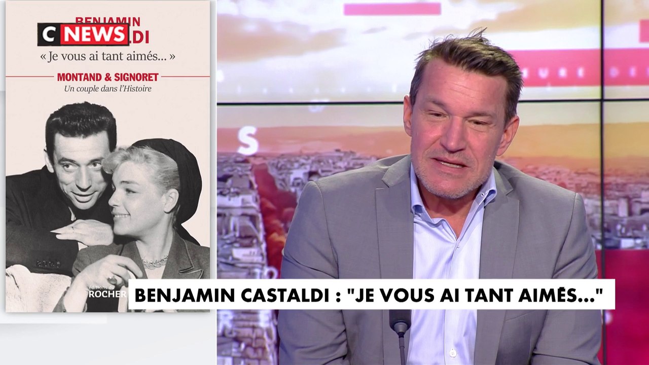 Benjamin Castaldi présente « Je vous ai tant aimés… », un ouvrage consacré à sa grand-mère Simone Signoret et à Yves Montand
