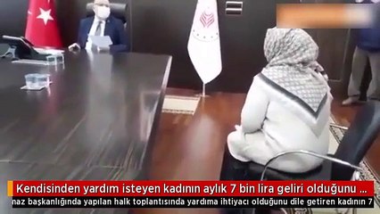 Vali'den yardım istedi! Aylık geliri şoke etti