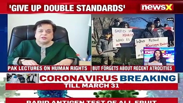 Pak Lectures On Human Rights, Forgets Inhouse Atrocities Pak's Standards Exposed NewsX