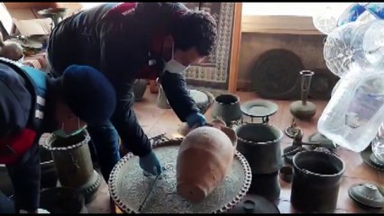 BURSA - Düzenlenen operasyonda çok sayıda tarihi eser ele geçirildi