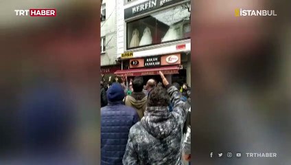 İstanbul'da 5 katlı binada yangın: Mahsur kalanlar böyle kurtarıldı