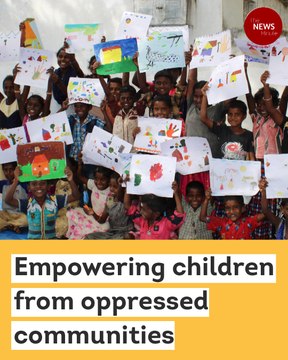 TN NGO is empowering kids from oppressed communities with art
