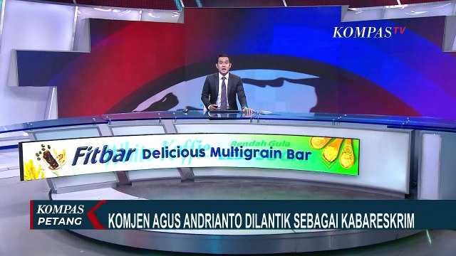 Komjen Agus Andrianto Dilantik sebagai Kabareskrim