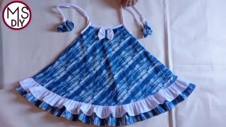 3-4 year beautiful baby frock baby frock cutting and stitching kam kapde mein ba