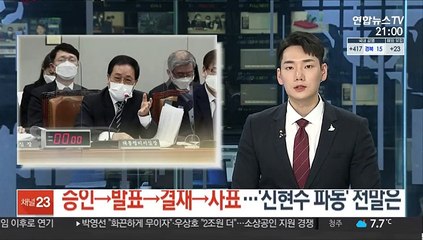 下载视频: 승인→발표→결재→사표…'신현수 파동' 전말은